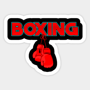 Boxing Sports Gift Sticker